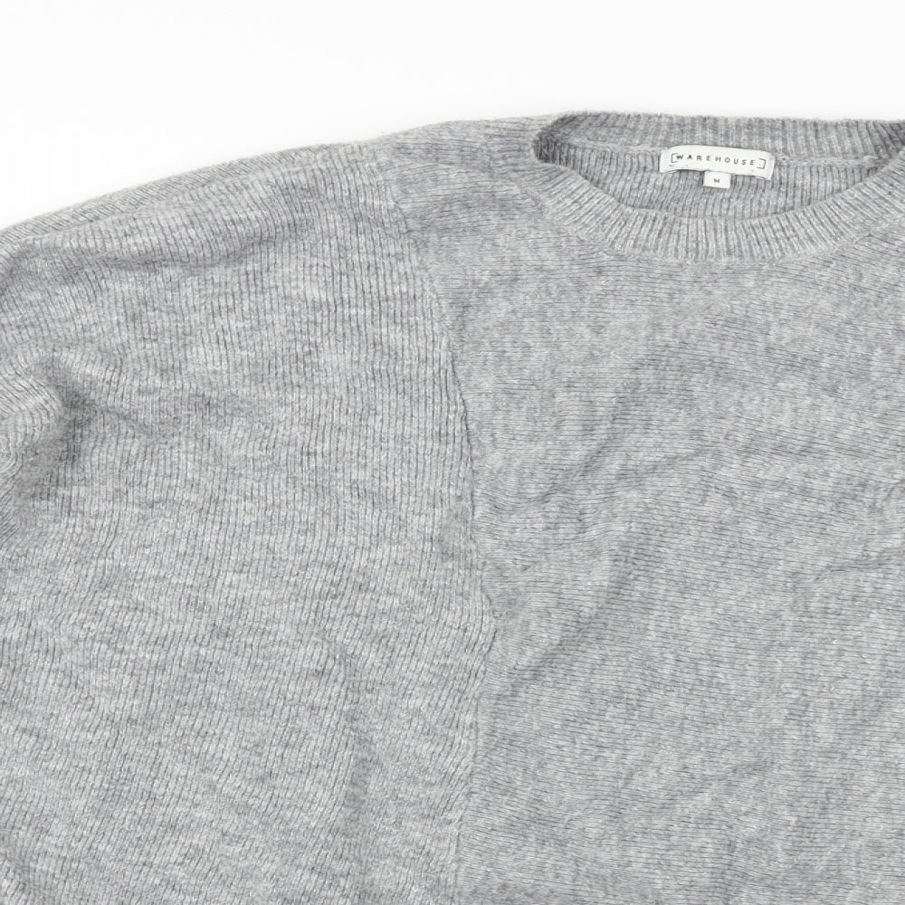 Warehouse  Womens Grey   Pullover Jumper Size M