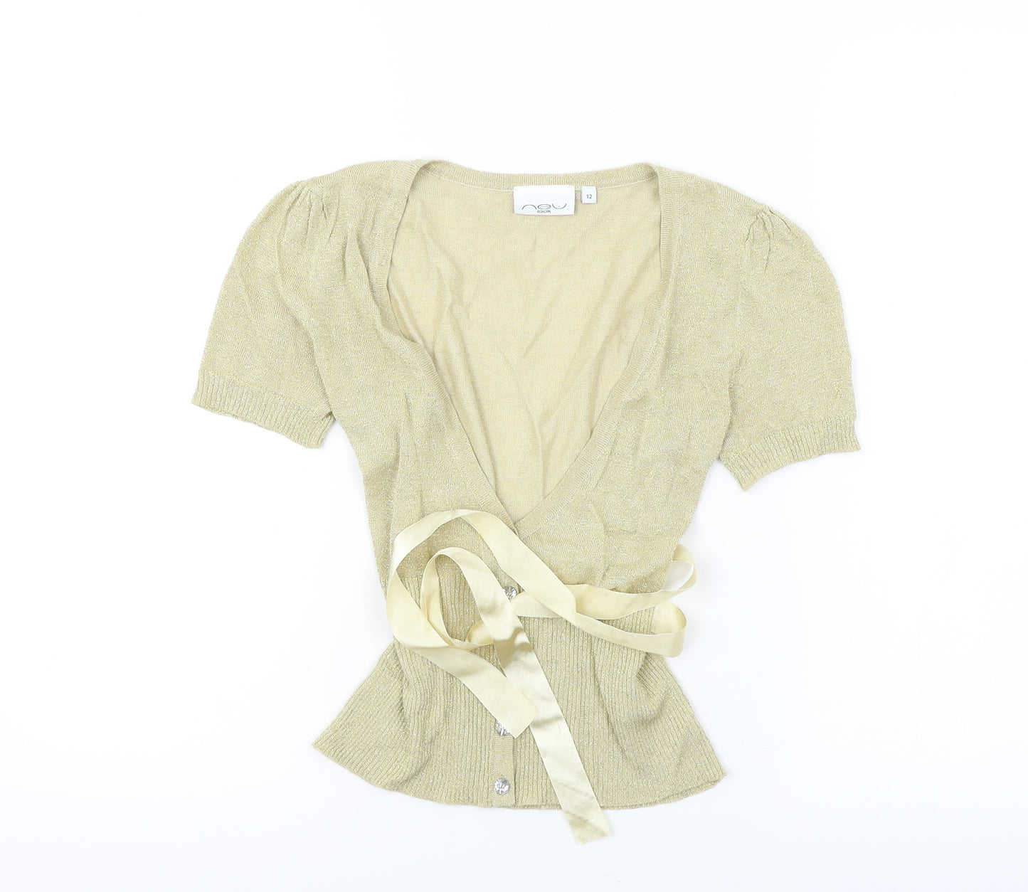 New Look  Womens Beige   Cardigan Jumper Size 12