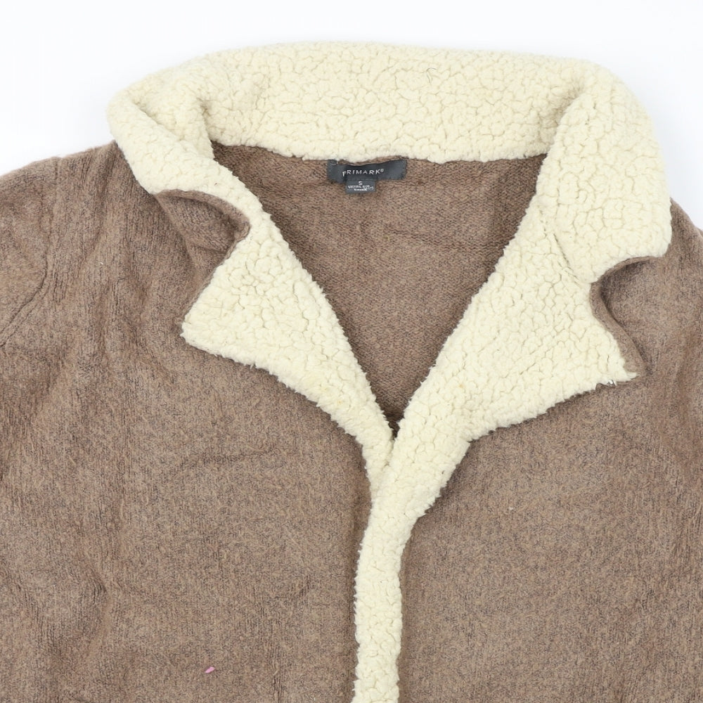 Primark  Womens Brown   Cardigan Jumper Size S