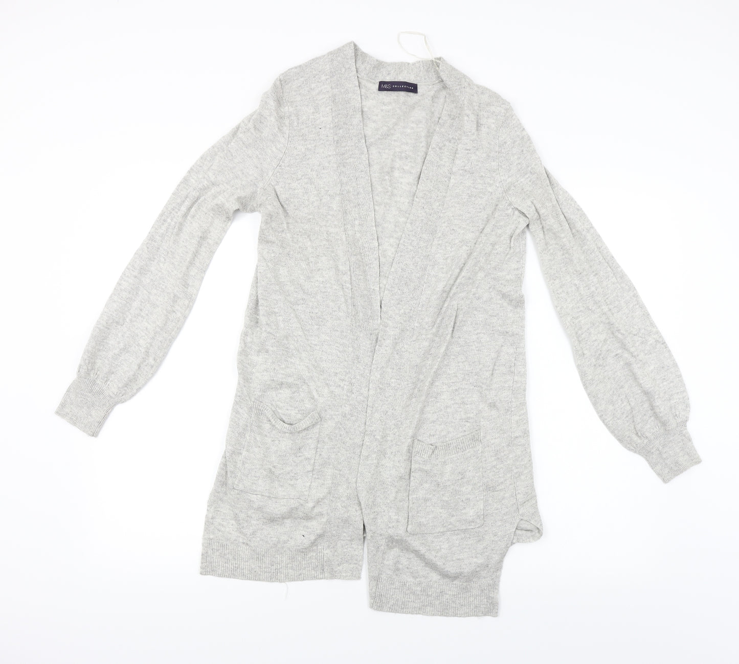Marks and Spencer  Womens Grey   Cardigan Jumper Size S