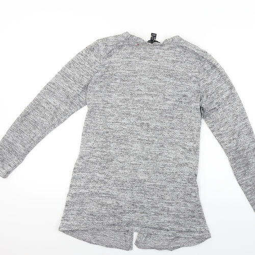 New Look  Womens Grey   Cardigan Jumper Size 12