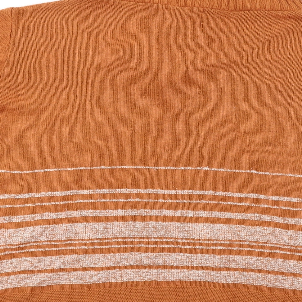 victoria eve Womens Orange   Pullover Jumper Size M