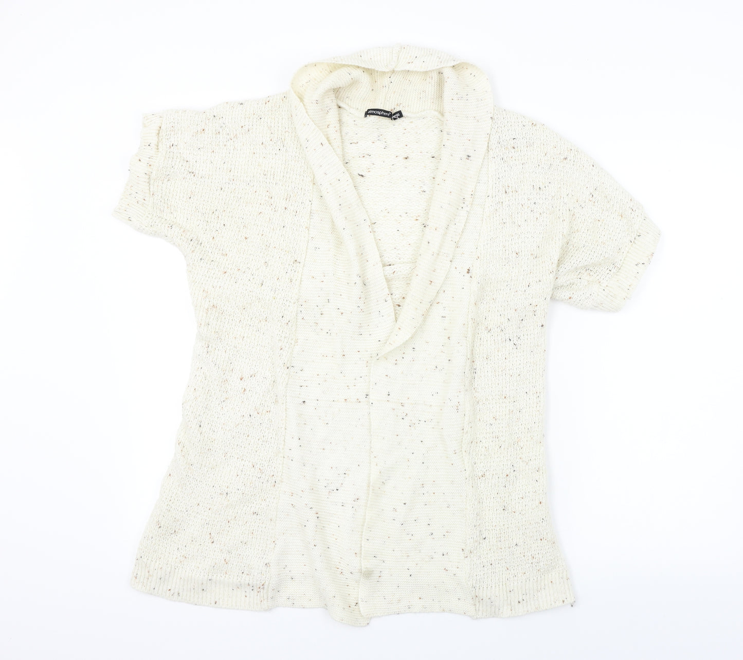 Atmosphere  Womens Beige   Cardigan Jumper Size 8