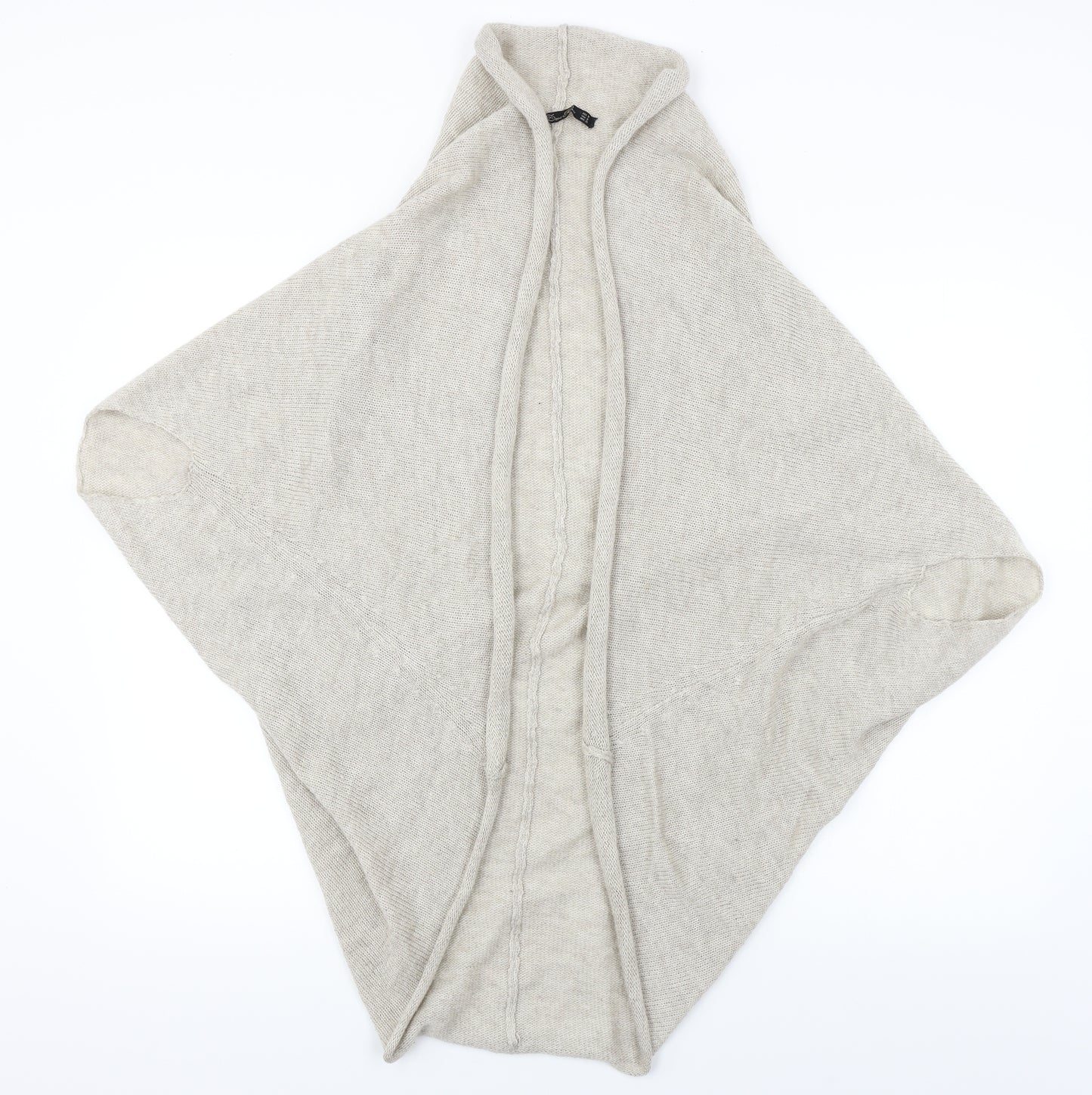 Zara Knit Womens Beige   Cardigan Jumper Size M