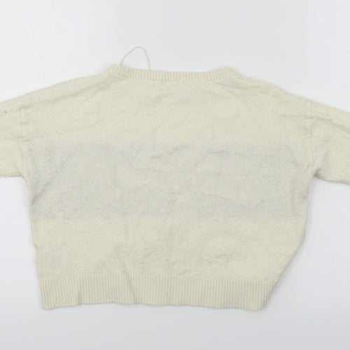 GU Girls Ivory   Pullover Jumper Size S
