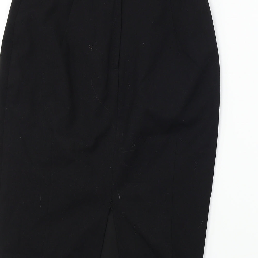 H&M  Womens Black   A-Line Skirt Size 6