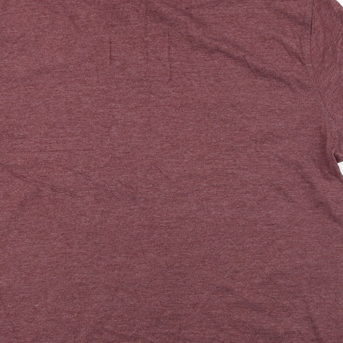 George  Mens Purple    Polo Size L