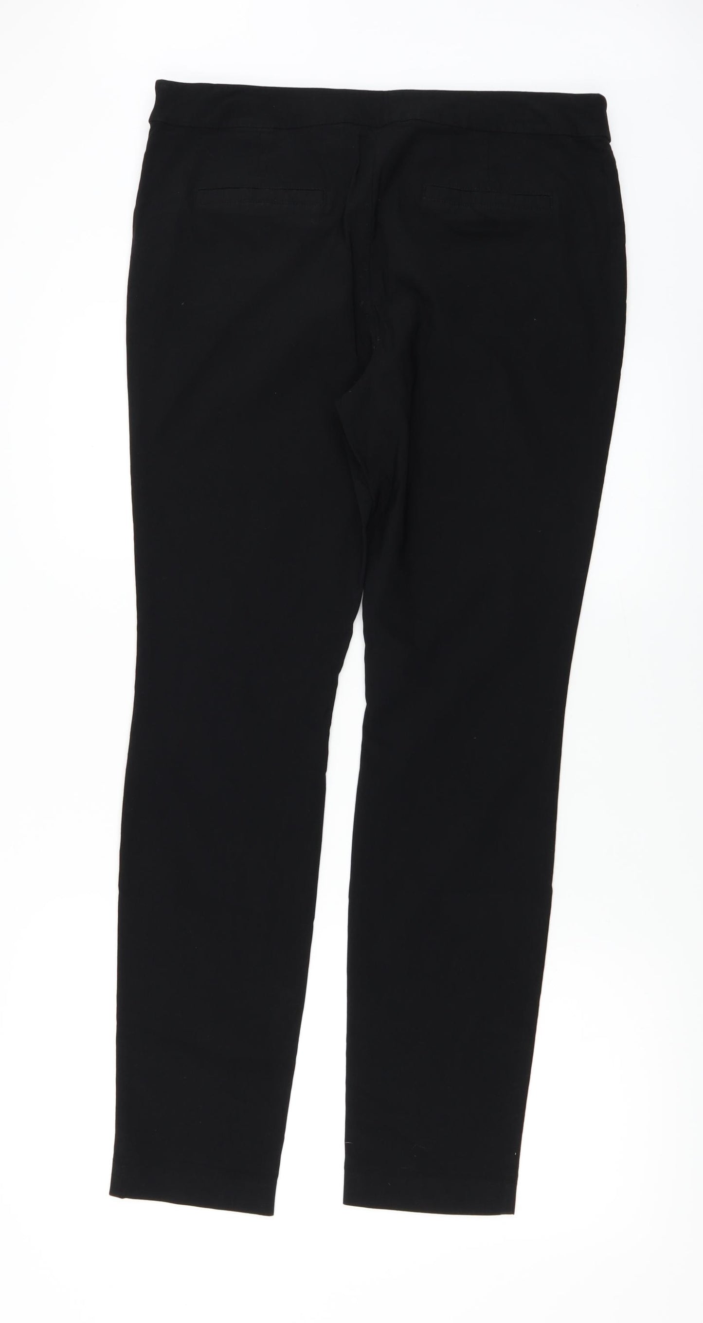 Papaya  Womens Black   Trousers  Size 12 L27 in