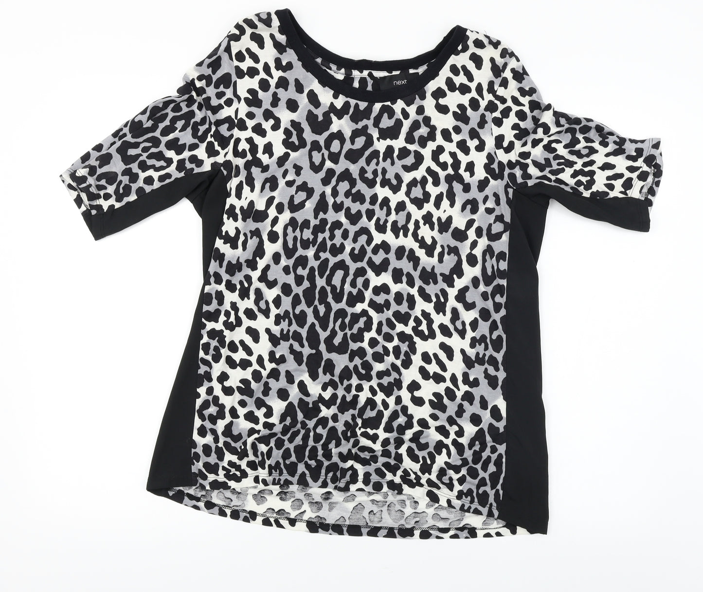 NEXT  Womens White Animal Print  Basic Blouse Size 16