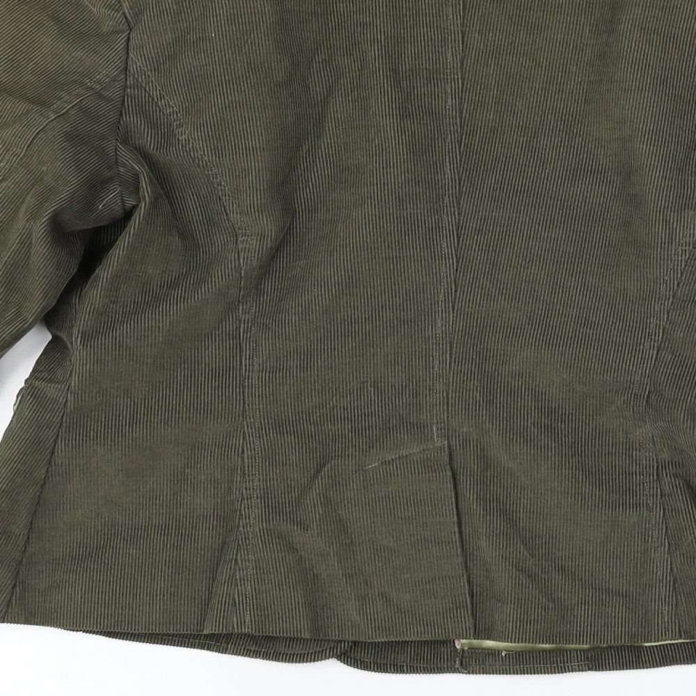 Per Una  Womens Brown   Jacket Blazer Size 14