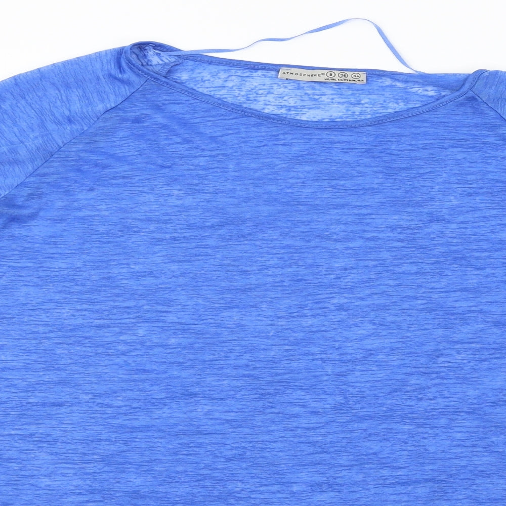 Atmosphere  Womens Blue   Basic Blouse Size 8