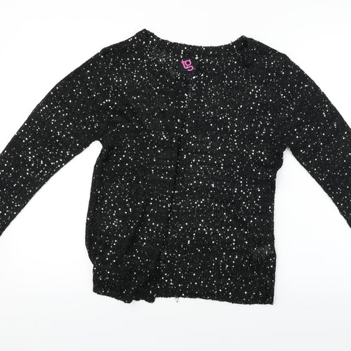 Tg Womens Black   Cardigan Jumper Size 16