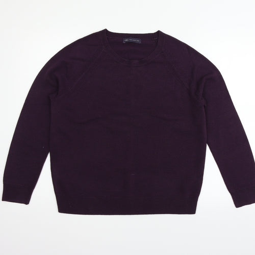 Marks and Spencer Womens Purple   Pullover Jumper Size 16