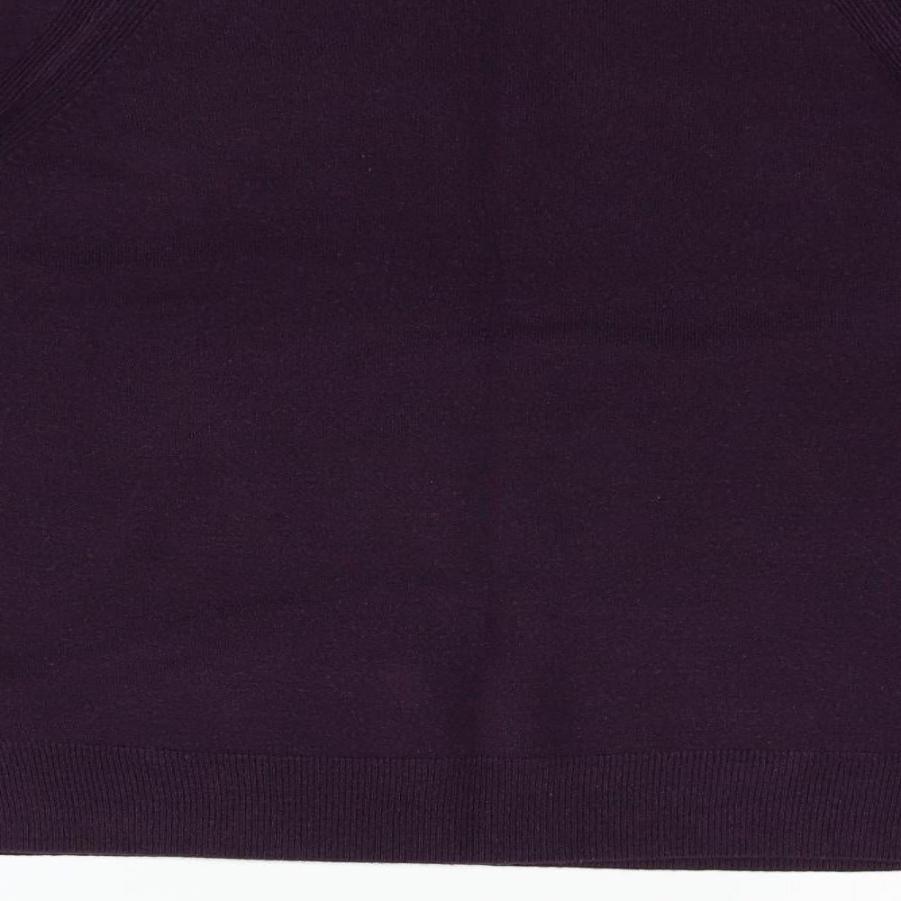 Marks and Spencer Womens Purple   Pullover Jumper Size 16