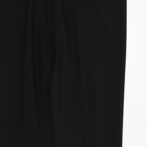 Marks and Spencer Womens Black   Trousers  Size 14 L25 in