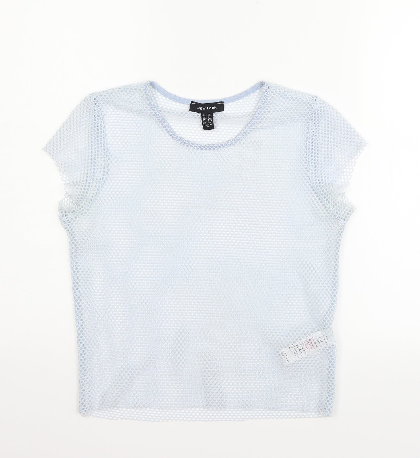 New Look Womens Blue   Basic T-Shirt Size 12
