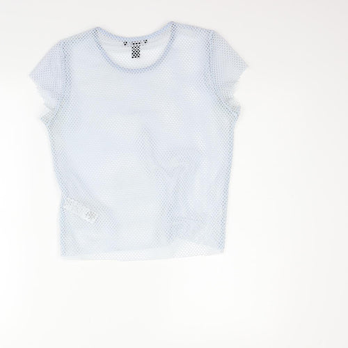 New Look Womens Blue   Basic T-Shirt Size 12