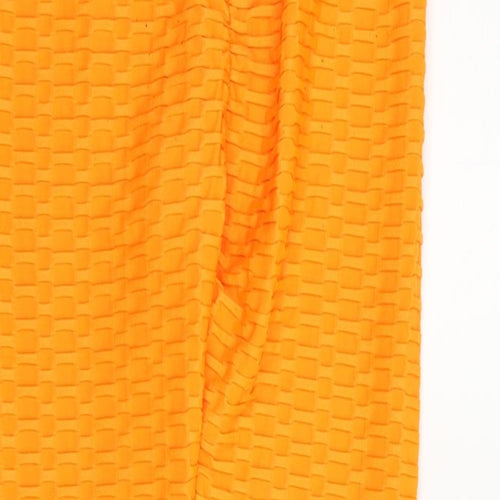 Preworn Womens Orange   Jegging Leggings Size M L24 in