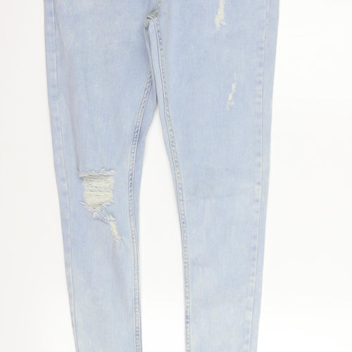 B33 Womens Blue   Skinny Jeans Size 30 in L27 in