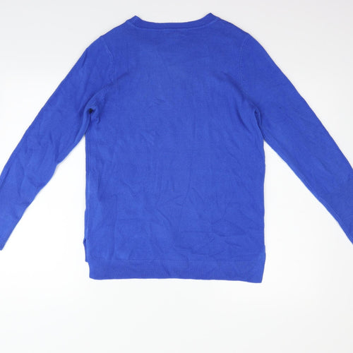 Primark Womens Blue   Pullover Jumper Size S