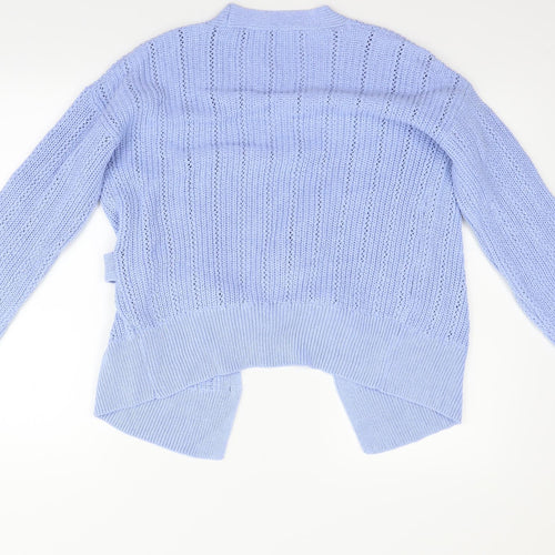 F&F Womens Blue   Cardigan Jumper Size 12