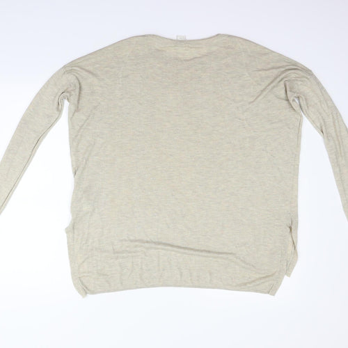 H&M Womens Beige   Pullover Jumper Size M