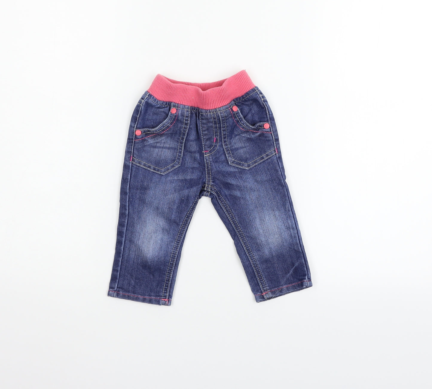 Mothercare Boys Blue   Jogger Jeans Size 6-9 Months