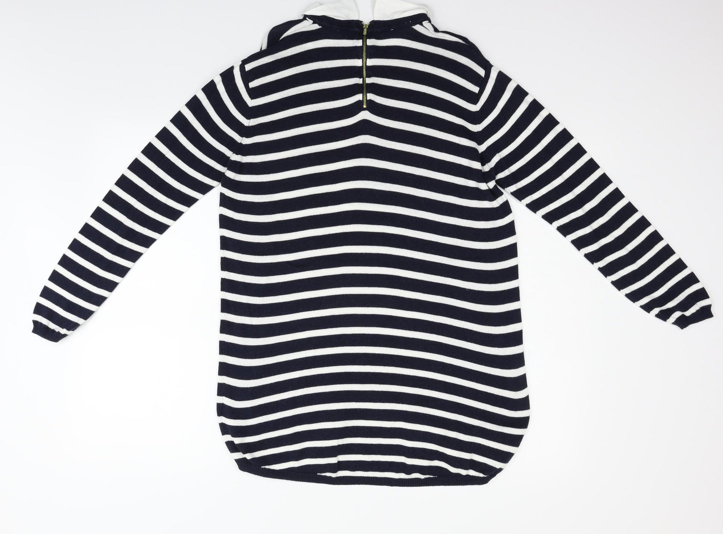 Atmosphere Womens Blue Striped  Pullover Jumper Size 12