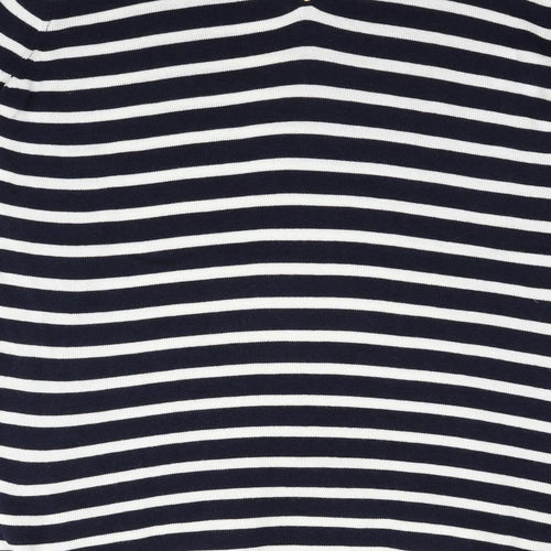 Atmosphere Womens Blue Striped  Pullover Jumper Size 12