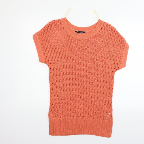 Select Womens Orange   Jumper Dress  Size 12