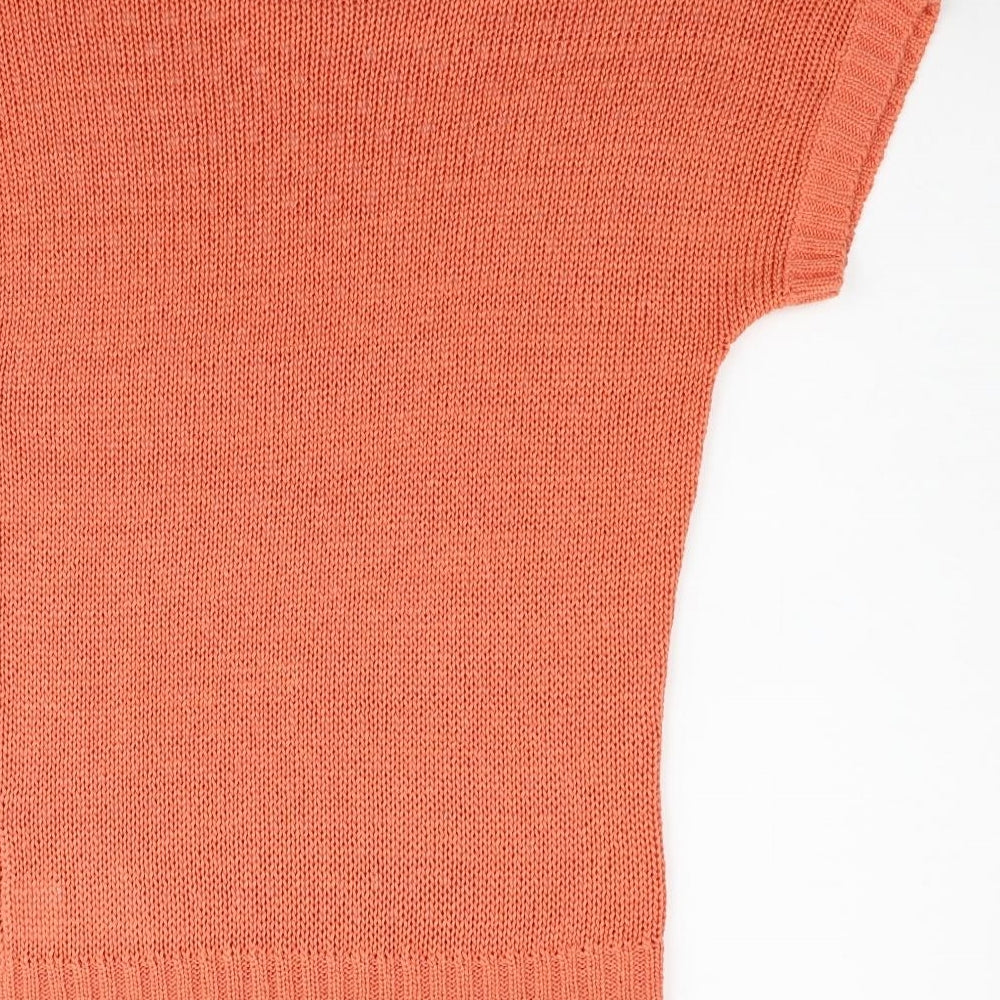 Select Womens Orange   Jumper Dress  Size 12