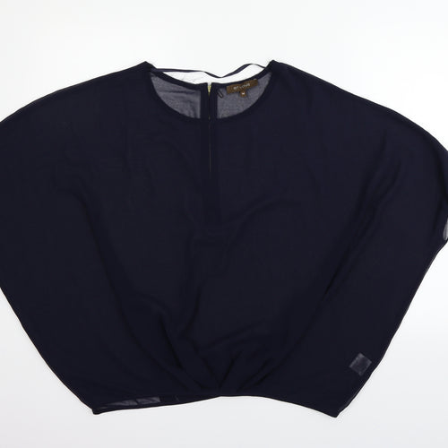 Et Vous Womens Blue   Basic Blouse Size M