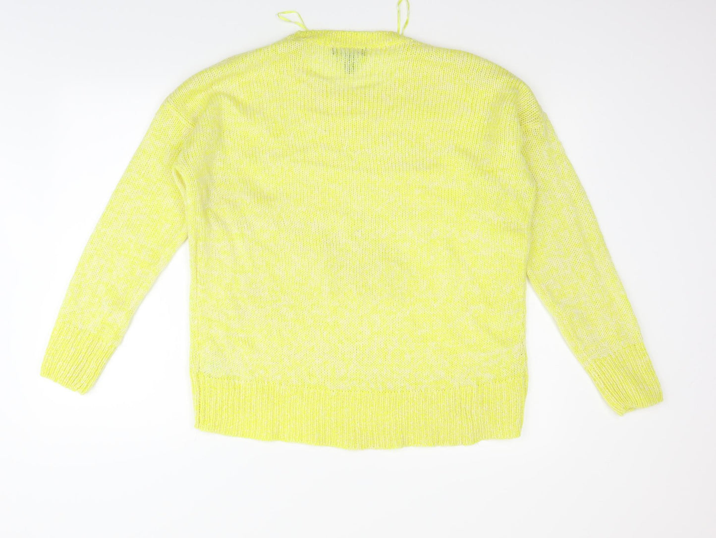 Primark Womens White   Henley Jumper Size M
