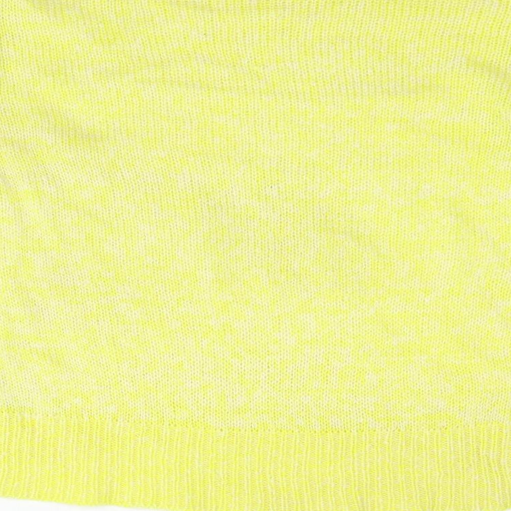 Primark Womens White   Henley Jumper Size M