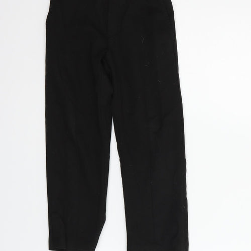 George Girls Black   Chino Trousers Size 5-6 Years