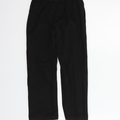 George Girls Black   Chino Trousers Size 5-6 Years