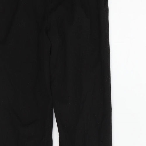 George Girls Black   Chino Trousers Size 5-6 Years