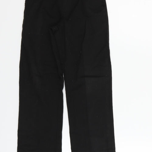 George Boys Black   Chino Trousers Size 5-6 Years