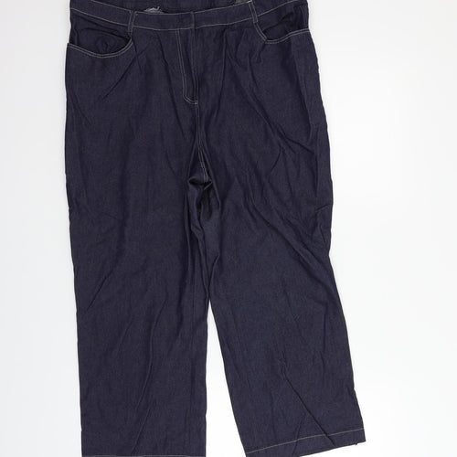 Principles Womens Blue   Trousers  Size 16 L26 in
