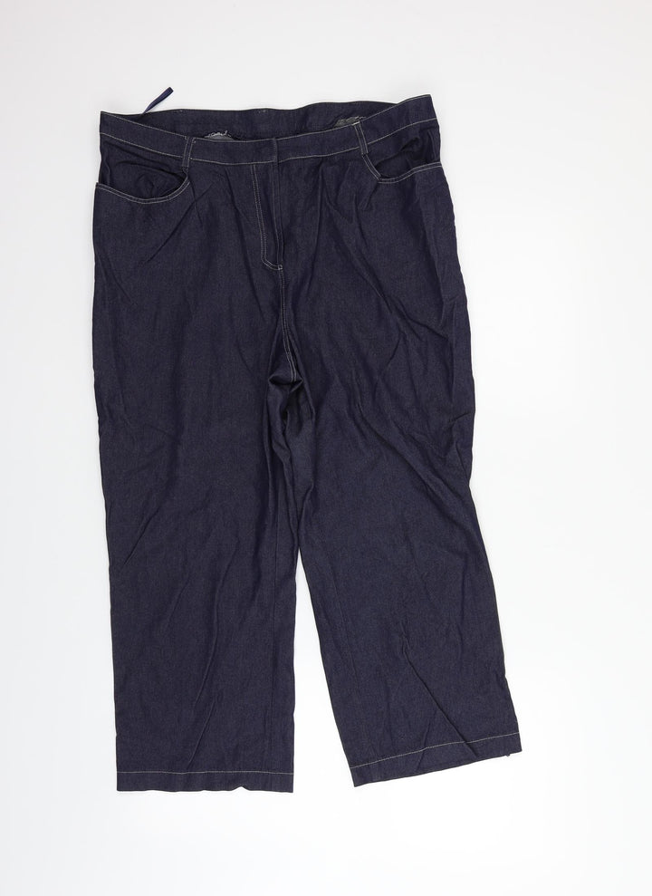Principles Womens Blue   Trousers  Size 16 L26 in