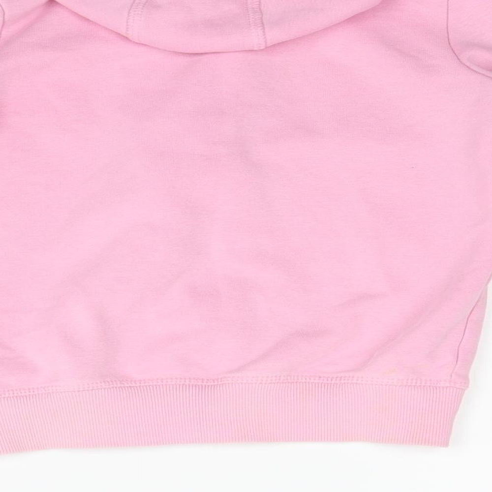 George Girls Pink   Full Zip Jumper Size 6-7 Years