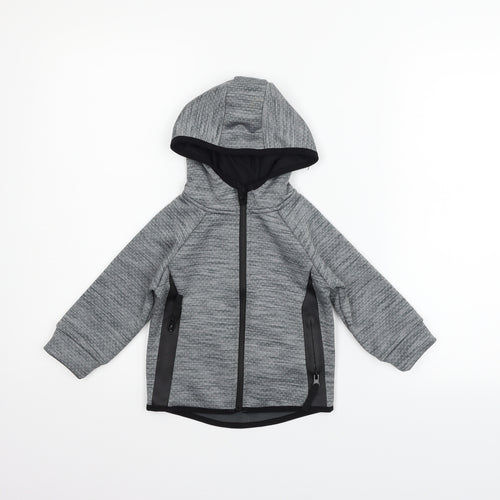 Primark Boys Grey   Gilet Coat Size 2 Years