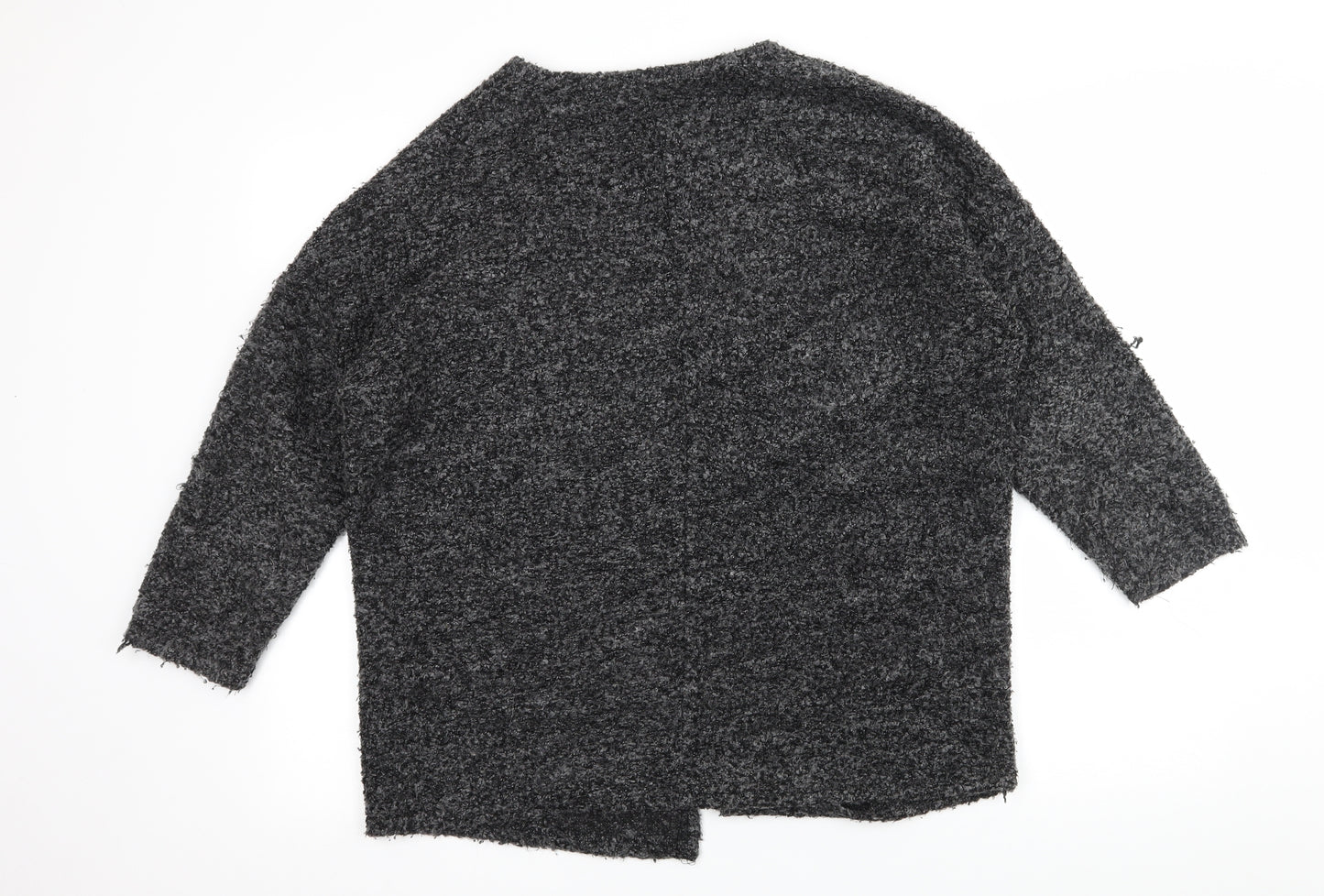 Divided Womens Grey  Knit Cardigan Jumper Size M