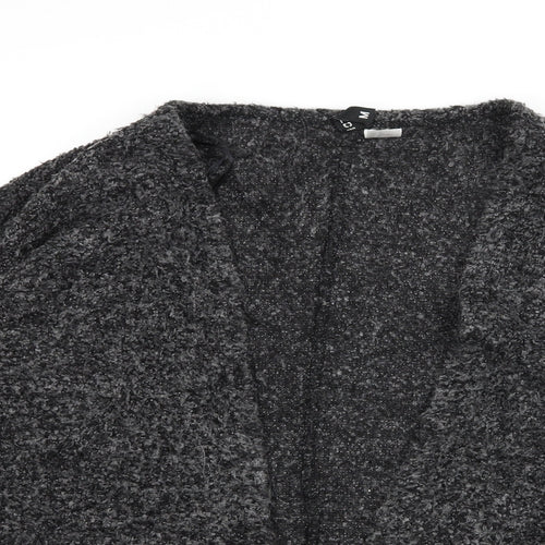 Divided Womens Grey  Knit Cardigan Jumper Size M