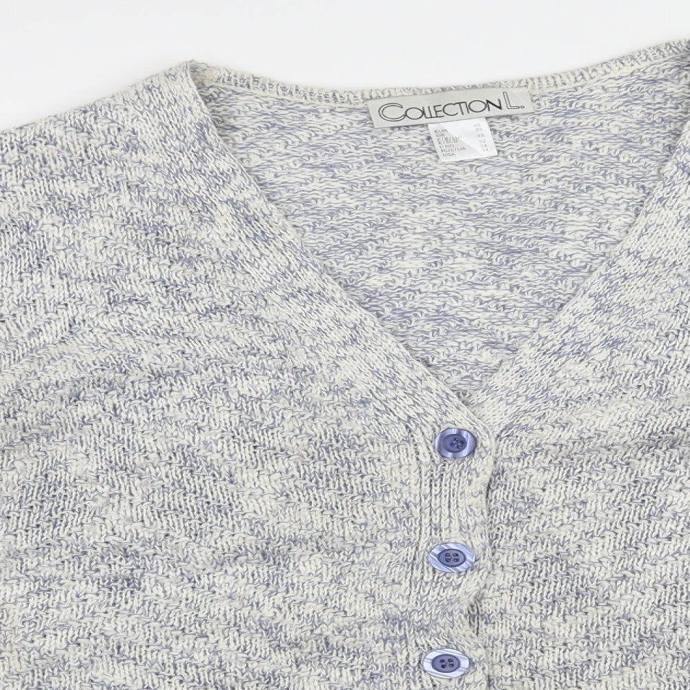 Collection Womens Blue  Knit Cardigan Jumper Size 20