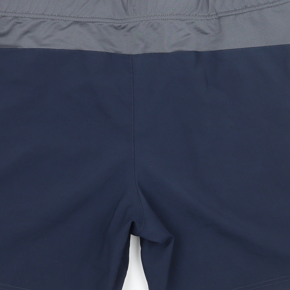 The North Face Mens Blue   Sweat Shorts Size L