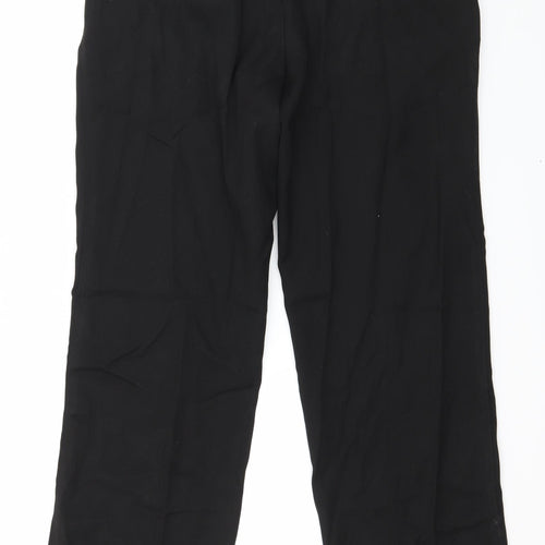 NEXT Mens Black   Trousers  Size 32 in L30 in