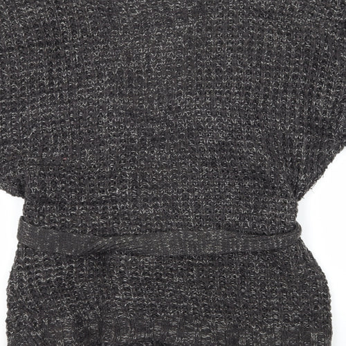 Evie Womens Grey  Knit Cardigan Jumper Size 12