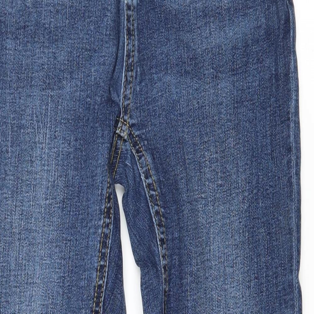 Denim & Co. Womens Blue  Denim Skinny Jeans Size 8 L27 in