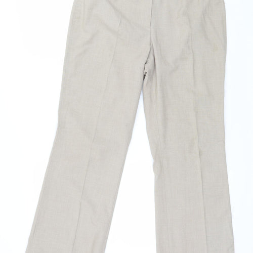 Anne Brooks Womens Beige   Trousers  Size 12 L27 in